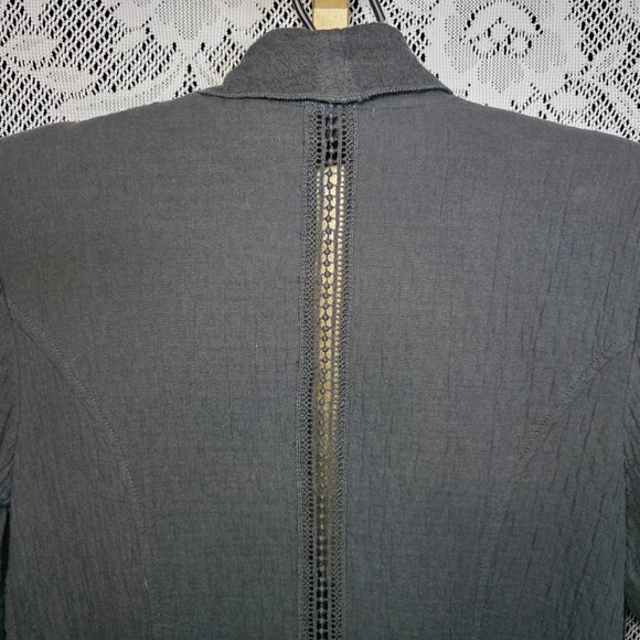 Michael Farrell High Low Boho Style Cardigan L - Picture 10 of 14